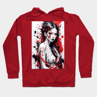 Abstract Feminine Art Hoodie